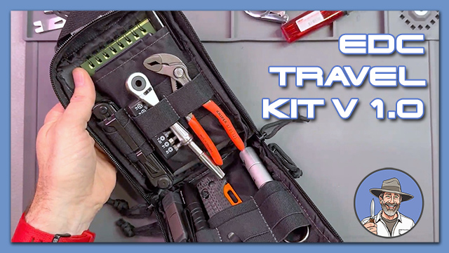 Deluxe EDC Travel Kit v.1: Perfect Travel Companion