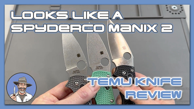 3 Knives From Temu That Look Like Manix 2 Lightweights: How Do They Compare?