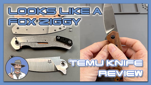 A Knife From Temu That Looks Like A Fox Ziggy Flipper