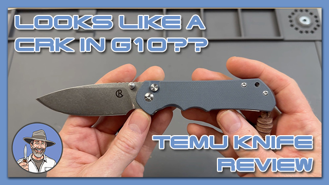 A Knife From Temu That Looks Like A CRK in G10