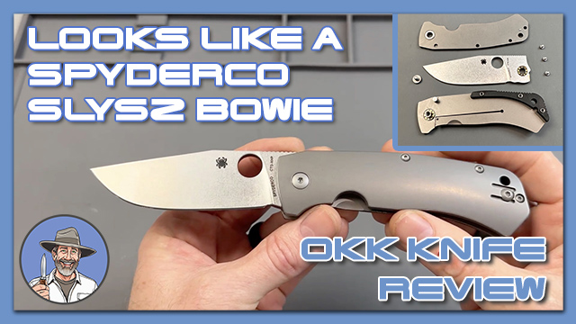 A Knife From OKK That Looks Like A Spyderco Bowie