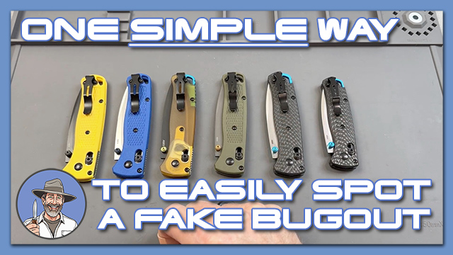 One SIMPLE Way To Easily Spot A Fake Bugout