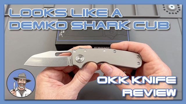 A Knife From OKK That Looks Like A Shark Cub