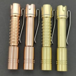 reylight copper flashlight