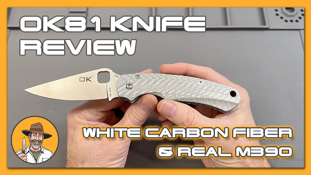 OK81 Knife Review – A Carbon Fiber & M390 Tribute to the SPY PM2