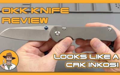 A Knife From OKK That Looks Like A CRK Inkosi