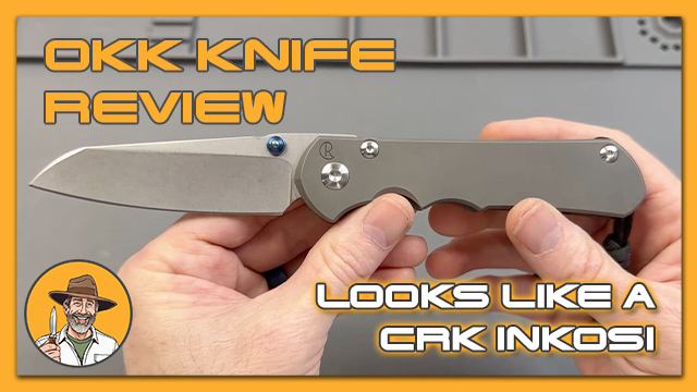 A Knife From OKK That Looks Like A CRK Inkosi