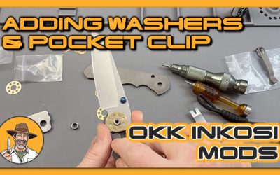 OKK Inkosi Mods – Adding Perforated Washers & Ti Clip