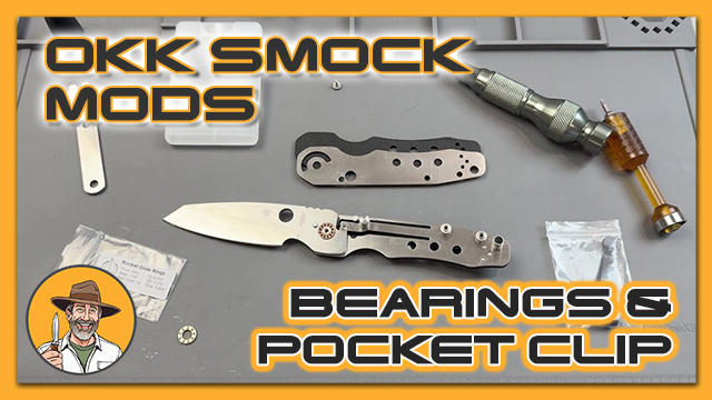 OKK Smock Mods – Adding Bearings & Pocket Clip Fail