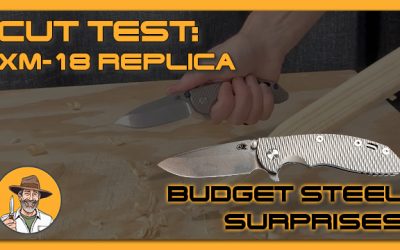 Hinderer XM-18 Replica Cut Test: Budget Steel Surprises!