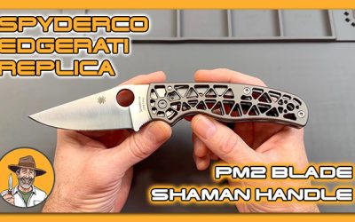 Spyderco Edgerati Replica Review: PM2 Blade Meets Shaman Handle