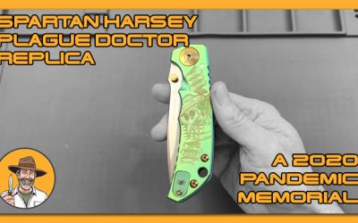 Spartan Harsey Plague Doctor Replica: 2020 Pandemic Memorial