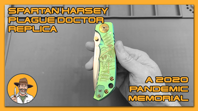 Spartan Harsey Plague Doctor Replica: 2020 Pandemic Memorial