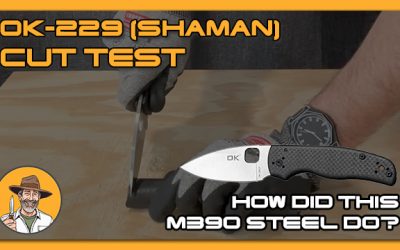 OK-229 Cut Test: Does This M390 Steel Make the Grade?