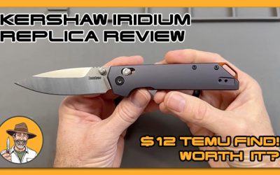 Kershaw Iridium Replica Review: $12 Temu Find Worth It?