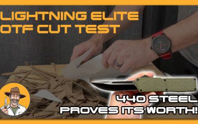 Lightning Elite OTF Cut Test: 440 Steel Proves Its Worth!