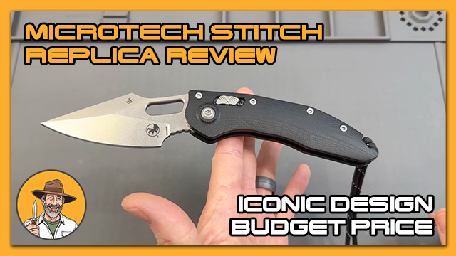 Microtech Stitch Replica Review: Iconic Design, Budget Price