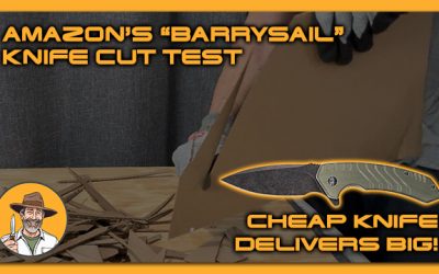 Barrysail Cut Test: Cheap Amazon Knife Delivers Big