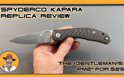 Spyderco Kapara Replica Review: The Gentleman’s PM2 for $25