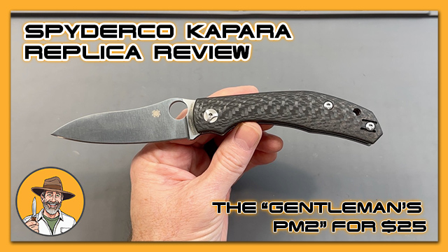 Spyderco Kapara Replica Review: The Gentleman’s PM2 for $25