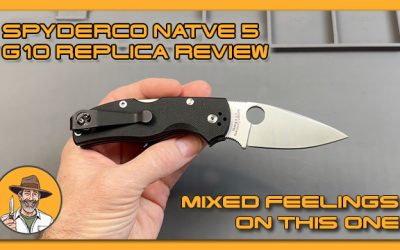 Spyderco Native 5 G10 Replica Review: Mixed Feelings on This One
