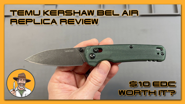 Temu Kershaw Bel Air Replica Review: $10 EDC Worth It?